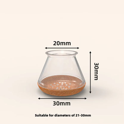 24pcs Silicone Chair Leg Protectors with Felt – Anti-Scratch & Noise-Reducing Floor Caps